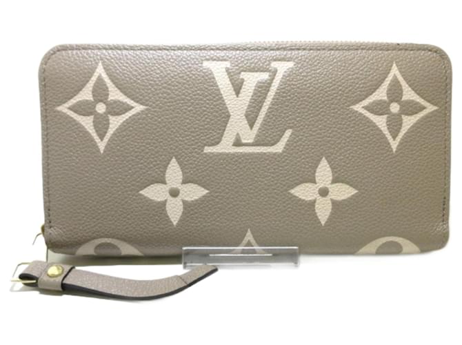 Louis Vuitton Zippy Coin Purse Monogram Empreinte Leather Tourterelle