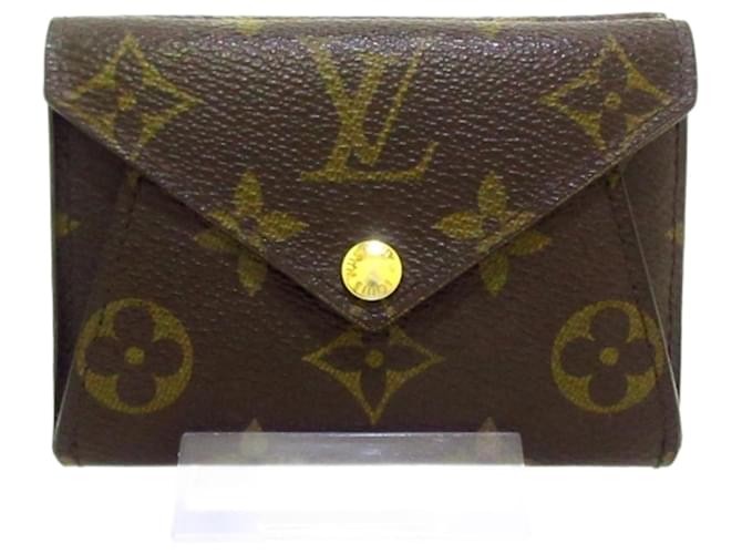 LOUIS VUITTON Vuitton Fold Wallet Portefeuille Origami Compact