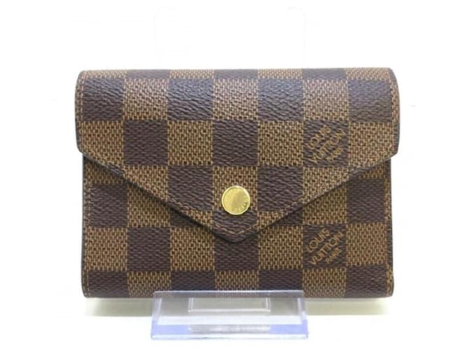 Louis Vuitton Victorine Wallet Rose Ballerine Damier Azur