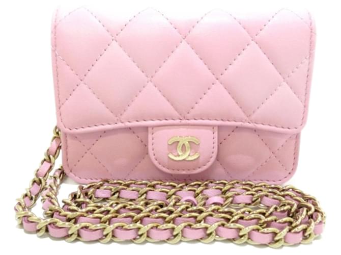 Chanel Clutch with Chain 2023 Cruise, Yellow, One Size