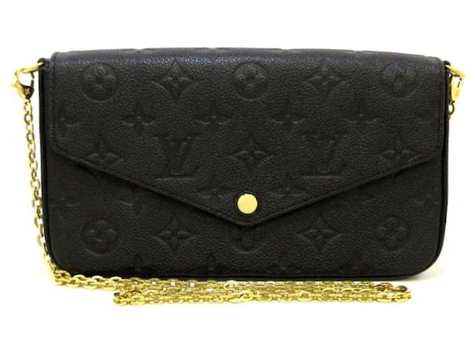 Louis Vuitton Pochette Felicie Black ref.814885 - Joli Closet