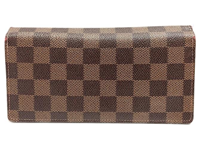 Louis Vuitton Portefeuille Brazza Brown Cloth ref.972494 - Joli Closet