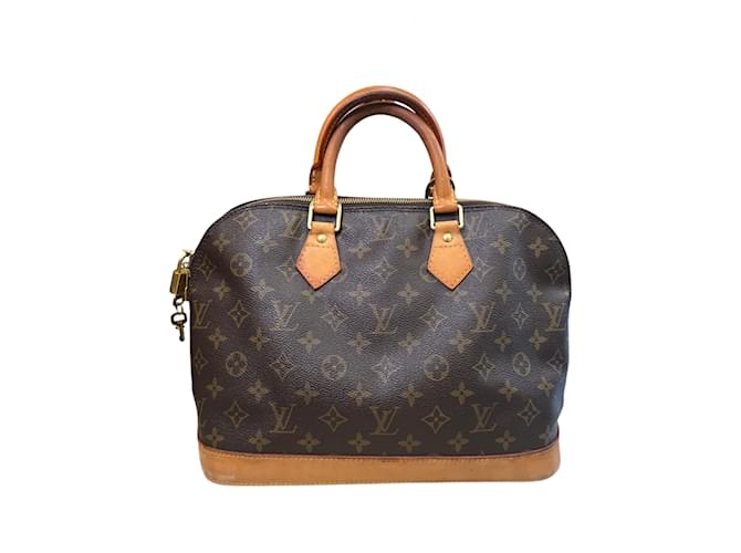 Louis Vuitton Monogram Alma Bag Brown  ref.815236