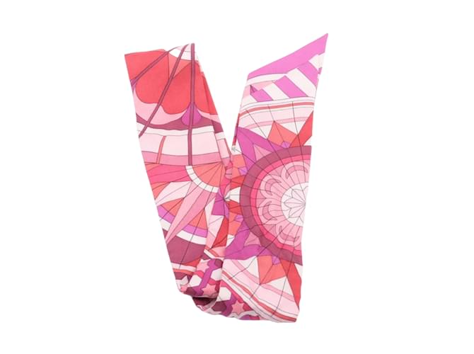 Sciarpa Hermès in seta rosa  ref.816058