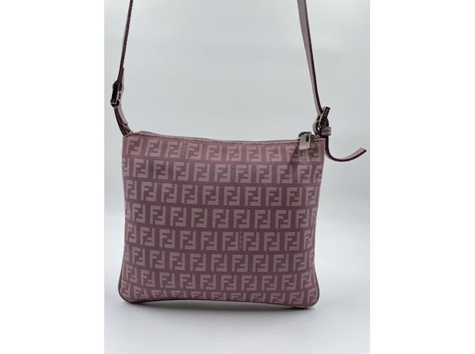 Purple Fabric Fendi Crossbody Bag Cloth  ref.816304