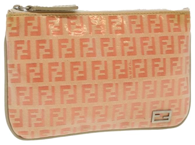 Fendi Baguette Large Nappa Leather Embossed FF Motifs in Pink Shoulder Bag  - Luxury Reborn