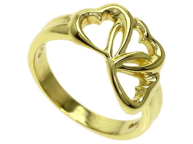 Dreifaches Herz von Tiffany & Co Golden Gelbes Gold  ref.816593