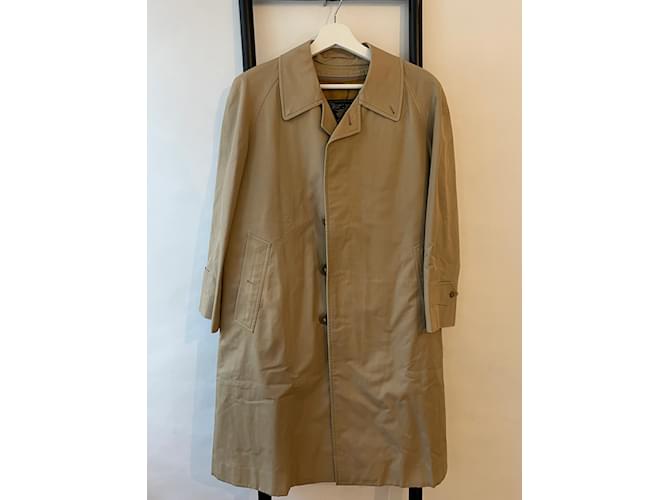 Trench Burberry beige Cotone  ref.816616