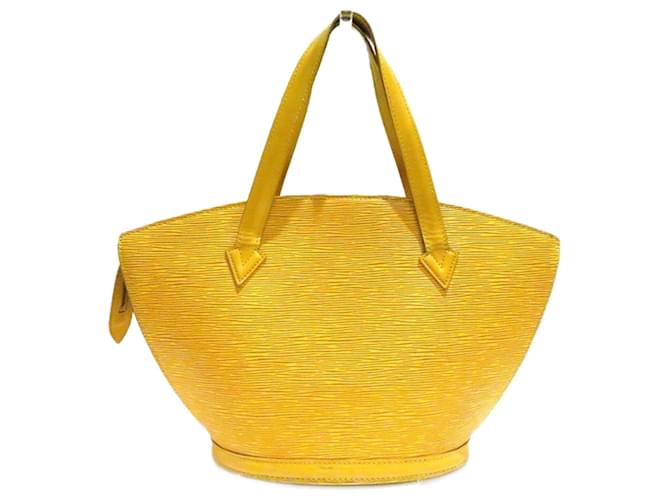 Louis Vuitton Saint Jacques Yellow Leather  ref.816804