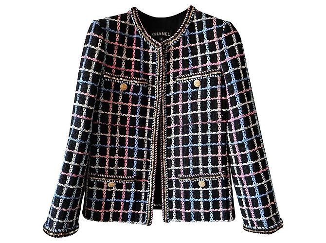 chanel tweed jacket Multiple colors