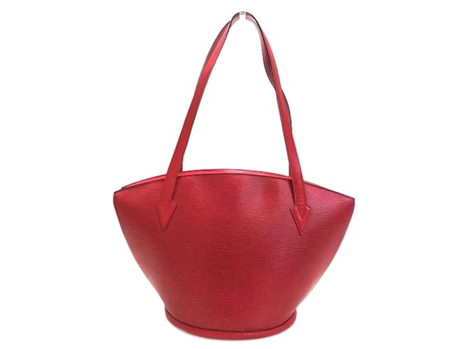 Louis Vuitton Saint Jacques Red Leather  ref.817029