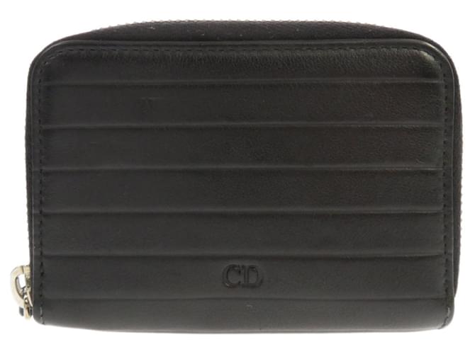 Dior -- Black Leather  ref.817456