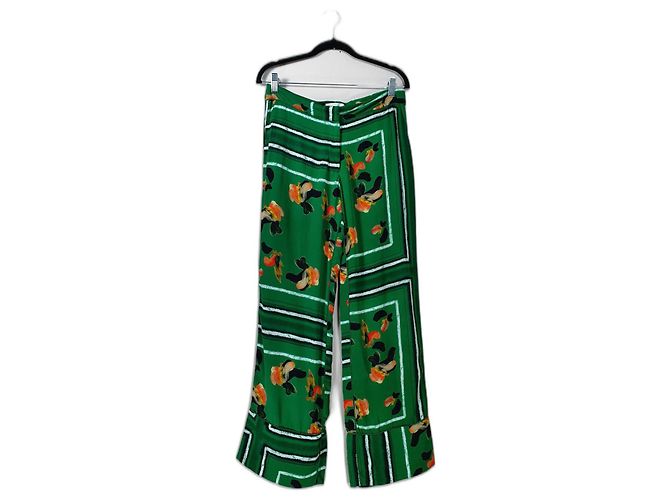 Autre Marque Calça Holzweiler Okapi Verde Viscose