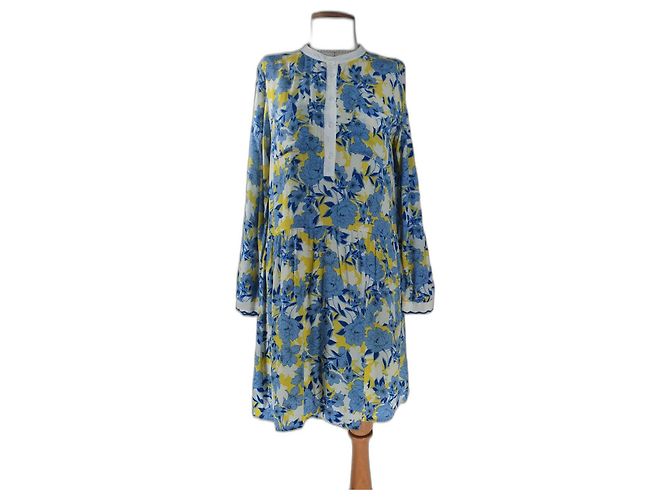 Autre Marque Rich & Royal Kleid Viscose Mehrfarbig Mehrfarben