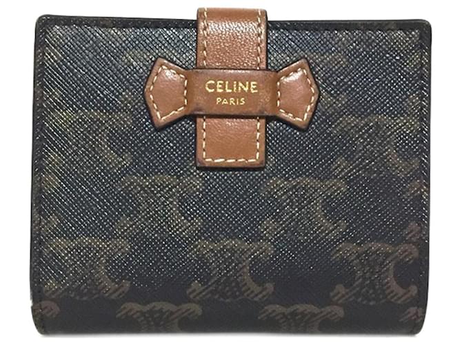 Céline Triomphe Brown Cloth  ref.817652