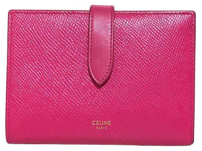 Céline Multifunktion Pink Leder  ref.817702