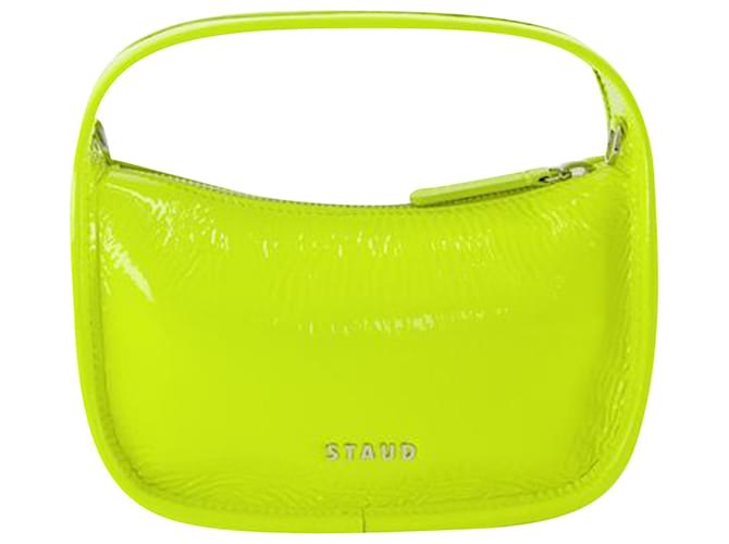 Venice Convertible Bag - Staud - Leather - Green  ref.818167