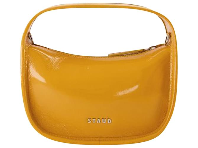 Venice Convertible Bag - Staud - Leather - Orange  ref.818226