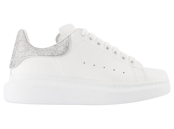Oversized Sneakers - Alexander Mcqueen - Multi - Leather White  ref.818289