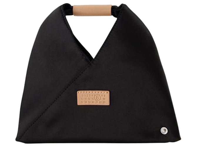 Xxs Japanese Bag - Mm6 Maison Margiela - Black - Canva