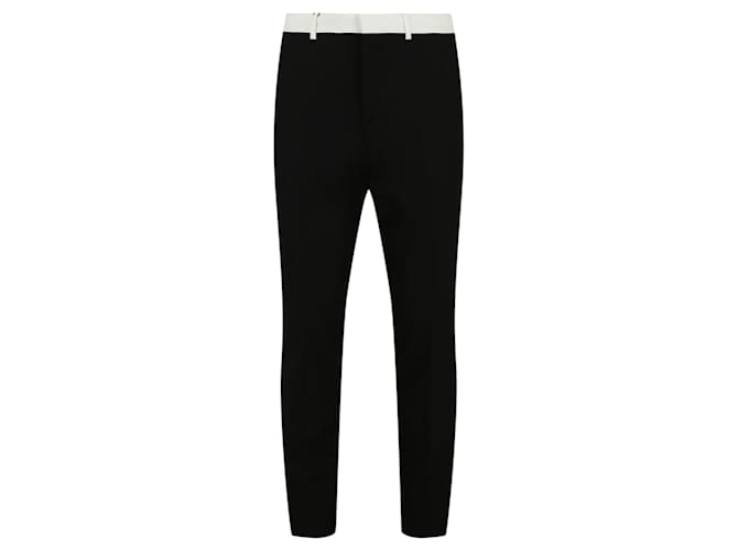 Burberry Tailored Wool Pants Black  ref.818512