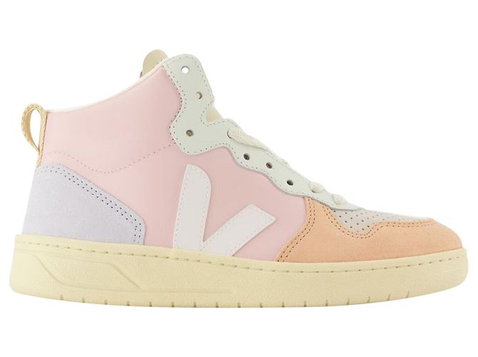 V-15 Sneakers - Veja - Multi - Cuero Multicolor