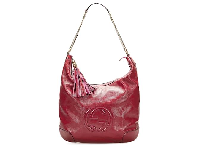 Gucci Soho Red Leather  ref.818905