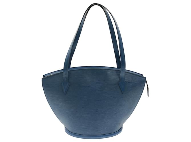 Louis Vuitton Saint Jacques Blue Leather  ref.819316