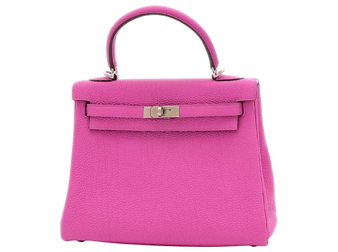 Hermès Kelly Pink Leather  ref.819371