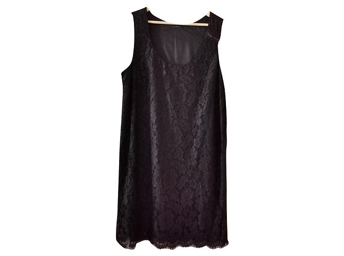 Abito in pizzo nero Ikks
