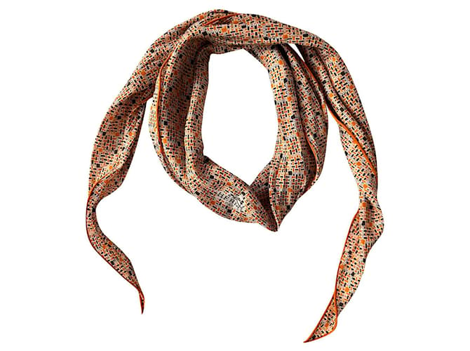Hermès Summer Losange scarf Multiple colors Cotton  ref.820335