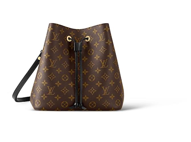 Néonoé Louis Vuitton NEONOE Castaño Cuero  ref.820840