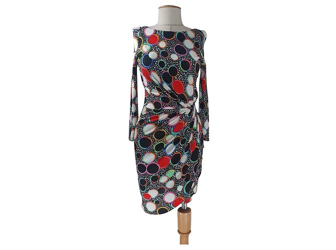 Abito Just Cavalli in viscosa multicolore