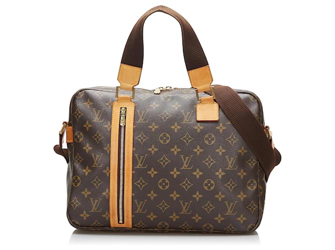 Louis Vuitton Sac Bosphore Monogram Messenger Bag Brown