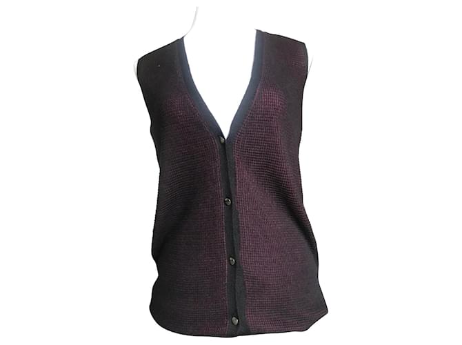 Dior Knitwear Black Purple Cashmere  ref.820923