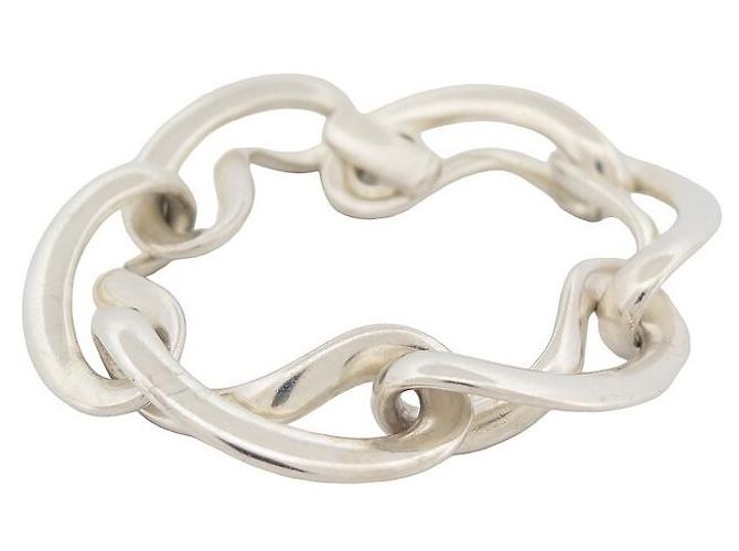 PULSEIRA GEORG JENSEN INFINITY 452 em prata esterlina 925 Silver Strap