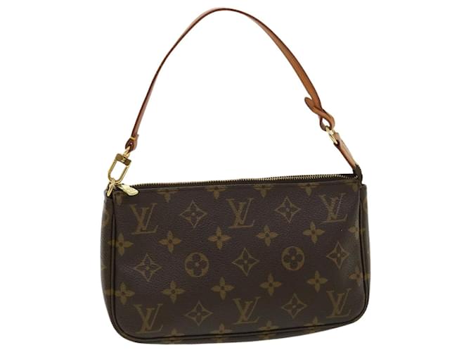 Louis Vuitton Pochette Accessoires Brown Cloth  ref.821304