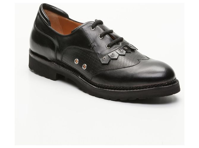 A. Testoni Scarpe derby testoni in pelle nuove Nero