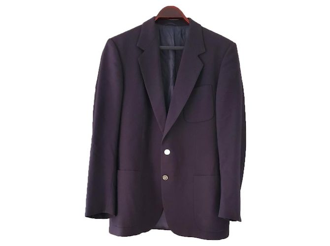 Burberry Suits Blu navy Lana