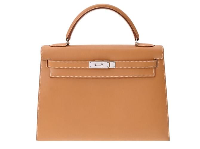 Hermès hermes kelly Brown Leather  ref.821489