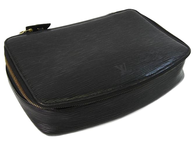 Louis Vuitton Monte Carlo Black Leather  ref.821746