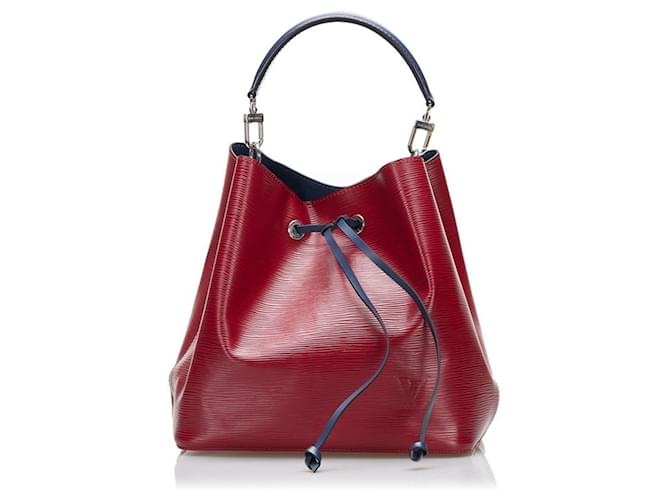 Louis Vuitton NéoNoé Red Leather  ref.821810