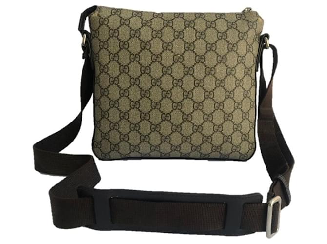 Gucci 406410 Messenger bag Beige Plastic  ref.821828