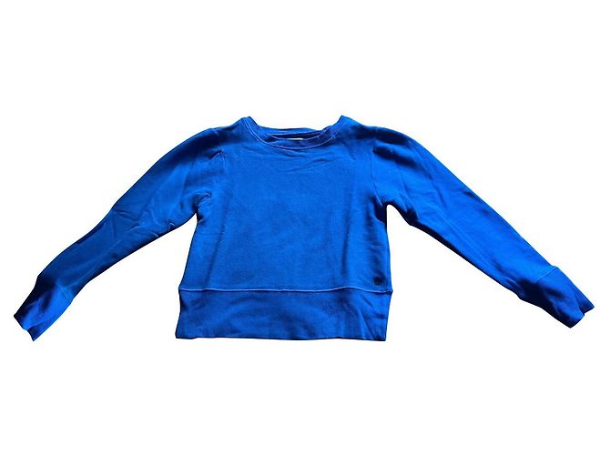 Bellerose Sweatshirt blau aus Baumwolle
