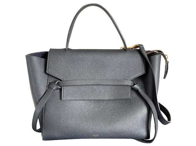 Belt Bag Bolso de mano Céline Belt Mini en piel negra Negro