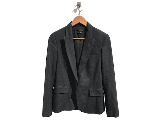 THEORY  Jackets T.International S Wool Grey  ref.822523