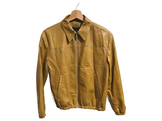PRADA  Jackets T.International XS Leather  ref.822577