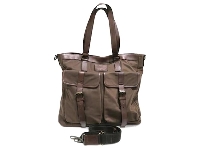 BURBERRY Synthétique Marron  ref.822848