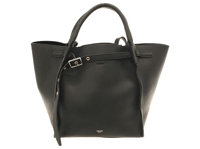Céline Big Bag Black Leather  ref.822857