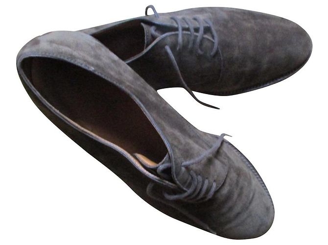 Hermès Derbies suéde kaki